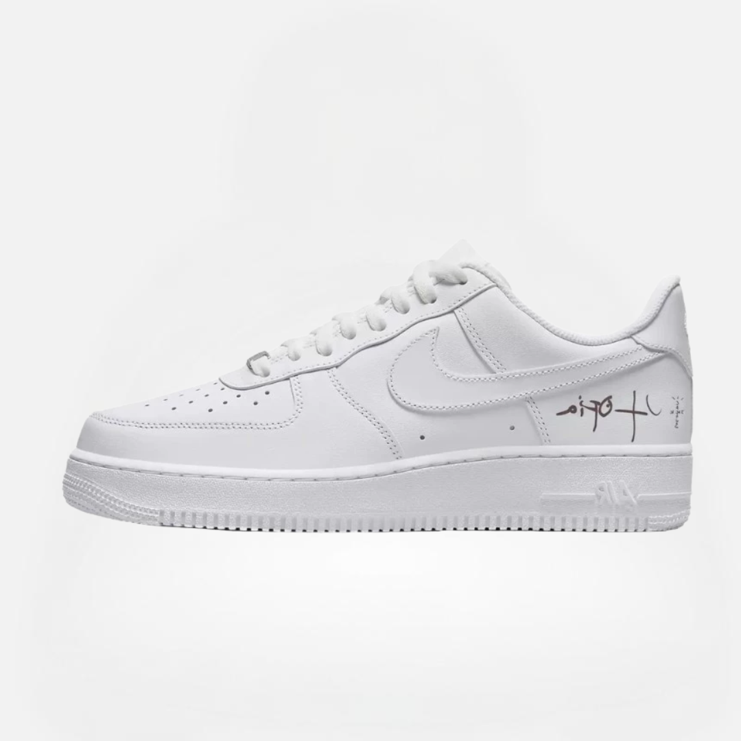 NIKE AIR FORCE 1 LOW' 07 WHITE X TRAVIS SCOTT
