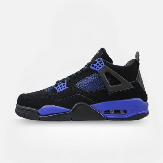 AIR JORDAN RETRO 4 BLACK BLUE