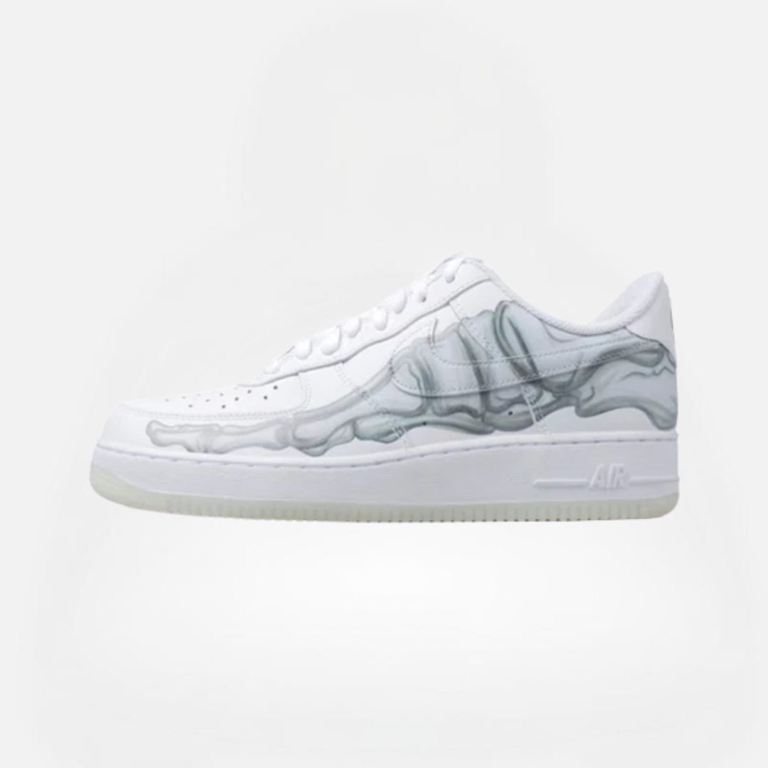 NIKE AIR FORCE 1 LOW WHITE SKELETON HALLOWEEN