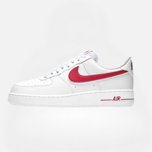 NIKE AIR FORCE 1 LOW WHITE RED