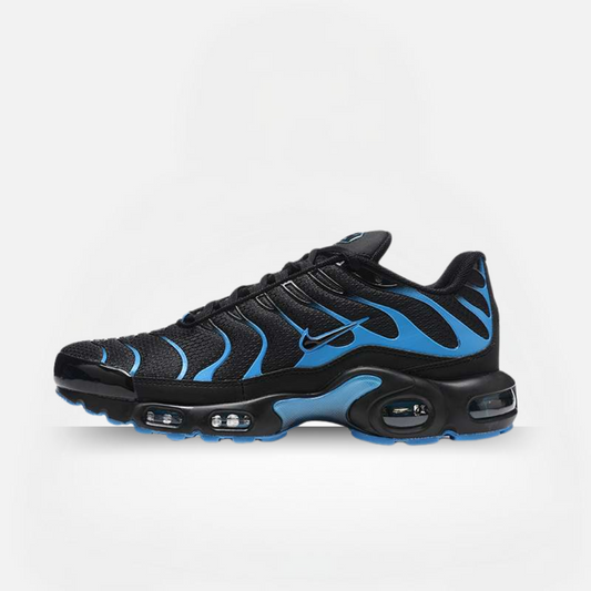 NIKE AIR MAX PLUS TN BLACK UNIVERSITY BLUE