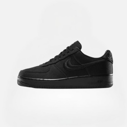 NIKE AIR FORCE 1 LOW STUSSY BLACK
