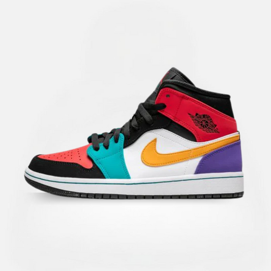 AIR JORDAN 1 MID "MULTICOLOR"