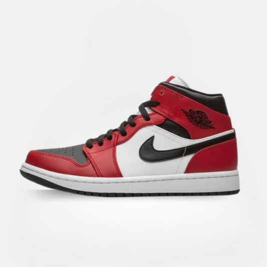 AIR JORDAN 1 MID "CHICAGO BLACK TOE"